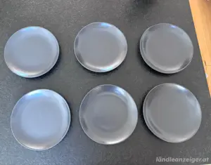 IKEA Teller Set Anthrazit   Geschirr Set   18 teilig Bild 3