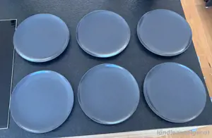IKEA Teller Set Anthrazit   Geschirr Set   18 teilig