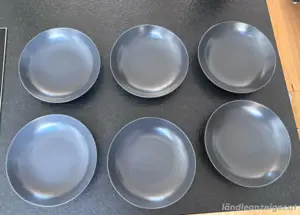 IKEA Teller Set Anthrazit   Geschirr Set   18 teilig Bild 5