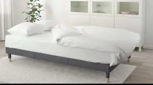 Bettsofa Flottebo Ikea 120 x 200 cm grau Couch Sofa Bett Bild 6