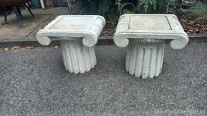 Gartendeko oder Sitzgelegenheit