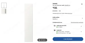 PAX Ikea Schranktüren 4 Stk.