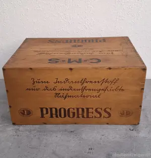 Antike Nähspulen Aufbewahrung  Bild 2