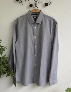 Herren langarm Hemd von H&M