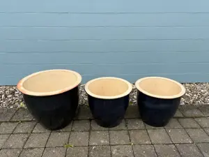 Pflanzgefäß Blumentopf Pflanzkübel, 3er Set Bild 2