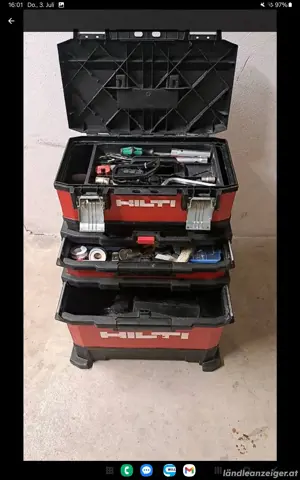 Hilti Werkzeug Trolley Bild 2