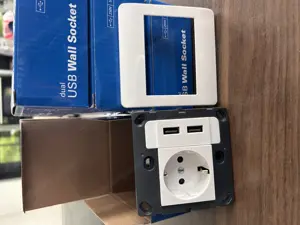 Steckdosen mit 2 USB-Anschlüssen Bild 3