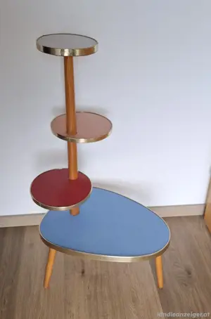 Vintage Blumen Etagere  Bild 2