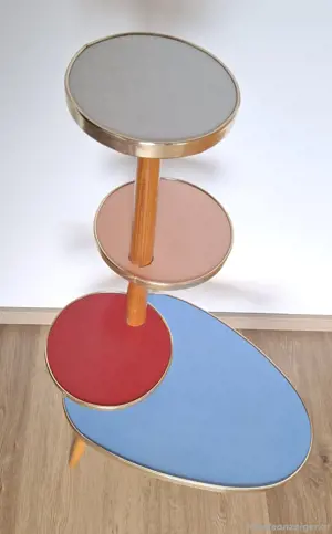 Vintage Blumen Etagere  Bild 3