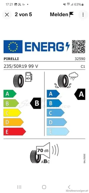 Sommerreifen Pirelli PZ4 Bild 2