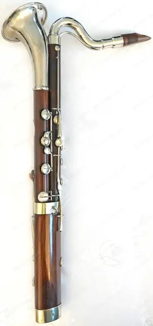 Bassklarinette, deutsches System, Fagottform, bis tief C Bild 3