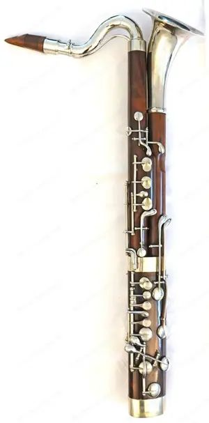 Bassklarinette, deutsches System, Fagottform, bis tief C
