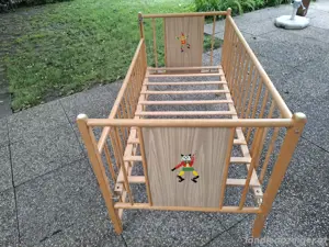 Gitterbett, höhenverstellbar, 140 x 70  Bild 2