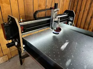 CNC Portalfräse 2585x1345x125 - 2.2kW Spindel - Werkzeuglängensensor Bild 5