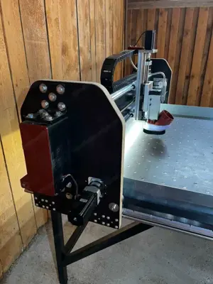 CNC Portalfräse 2585x1345x125 - 2.2kW Spindel - Werkzeuglängensensor Bild 8