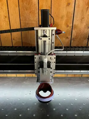 CNC Portalfräse 2585x1345x125 - 2.2kW Spindel - Werkzeuglängensensor Bild 10