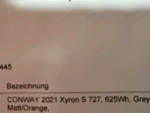 Conway E-Bike Fully Carbon In Tube Bild 4