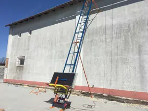 Dachdeckerlift, Bauaufzug, Stecklift 16 Meter