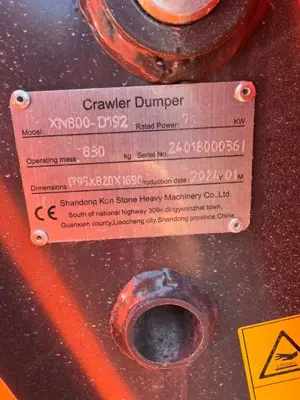 Dumper XN800  ca. 35h  Bild 4
