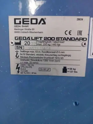 GEDA Schrägaufzug Bild 2