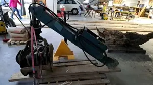 Holzzange für Bagger, Rückezange Bild 5