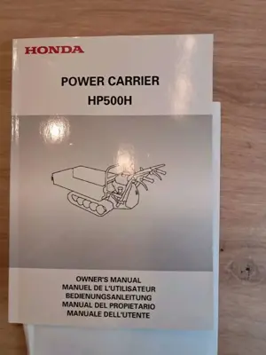 Honda Power Carrier HP500H Raupenfahrzeug Bild 2