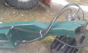 Holzzange für Bagger, Rückezange Bild 4