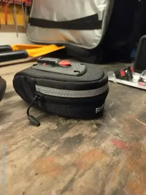 Fahrrad Satteltasche klickfix mit zwei Adaptern