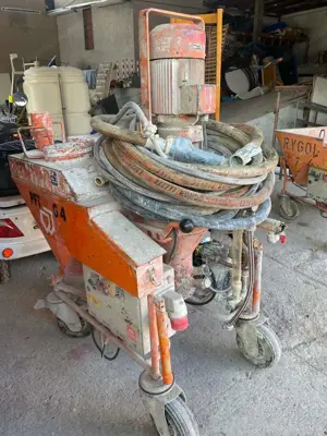 Putzmaschine PFT G4 mit Einblashaube und Zubehör Bild 6