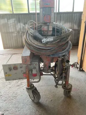 Putzmaschine PFT G4 mit Einblashaube und Zubehör Bild 8