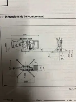 Raupenhebebühne Arbeitsbühne Raupenarbeitsbühne Bild 2