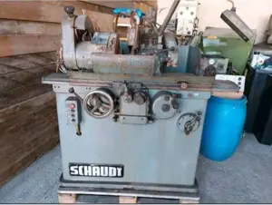 Rundschleifmaschine Schaudt Schleifmaschine + Elektrischeschema Bild 10
