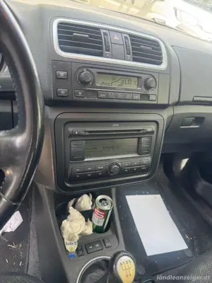 Nur an bastler oder für export skoda fabia 2008 bj 1.6 motor benziner 105 ps nicht vorgefürt Bild 9