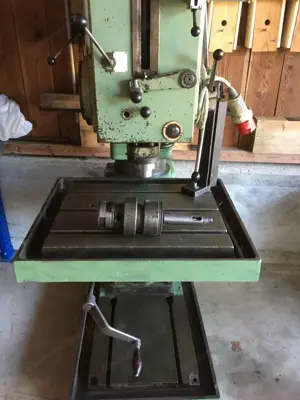 Säulenbohrmaschine (MK5) Getriebebohrmaschine Bohrwerk Bohrmaschine Bild 6
