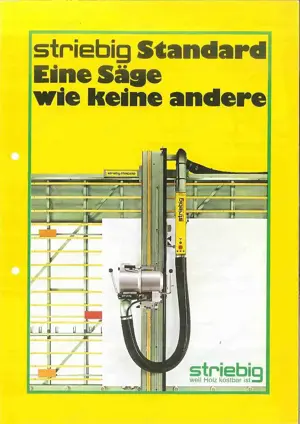 STRIEBIG Plattensäge Gebrauchtmaschine Bild 4