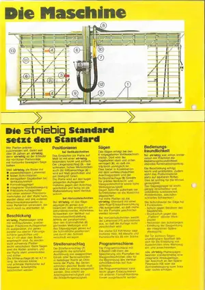 STRIEBIG Plattensäge Gebrauchtmaschine Bild 9