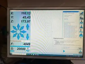 WABECO F1410LF hs CNC Fräse mit Linearführungen ESTLCAM Bild 10