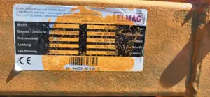 Ziegelschneidmaschine ELMAG  Bild 2