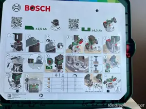 Bosch 2in1 Akku-Kanten- Oberfräse AdvancedTrimRouter 18V-8   neuwertig, inkl Zubehör Bild 6