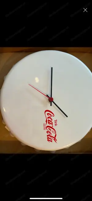 Coca-Cola Wanduhr   neu und original verpackt 