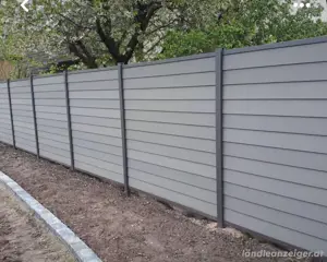 Fahrradgarage, Zaun, Mülltonnen.... Bild 4