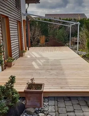 Fahrradgarage, Zaun, Mülltonnen.... Bild 9