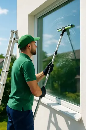 Glasklare Fenster - professionell gereinigt!