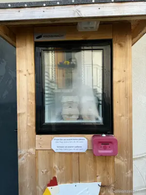 Stand, Verkaufstand, Eierverkaufsstand