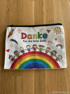 Kosmetiktasche: Danke für die tolle Zeit!