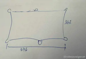 Sonnensegel bzw Plache Bild 2