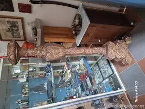 Kerzenständer  Holz Barok 