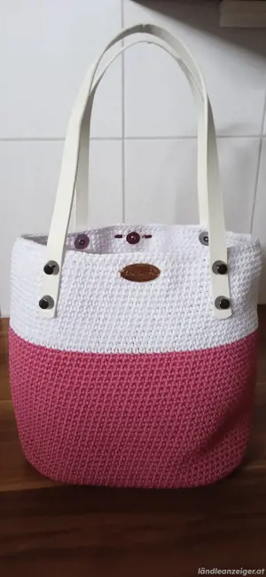 gehäkelte Tasche 