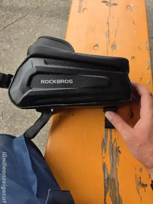 ROCKBROS Fahrrad Rahmentasche Lenkertasche Wasserdicht Handytasche
