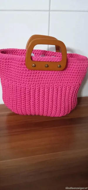 gehäkelte Tasche 